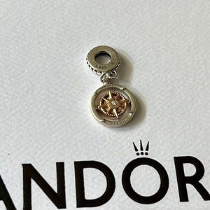 Pandora compass charm